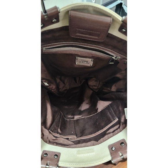 7 For All Mankind Ring Bucket Tote Shoulder Bag - Picture 13 of 16